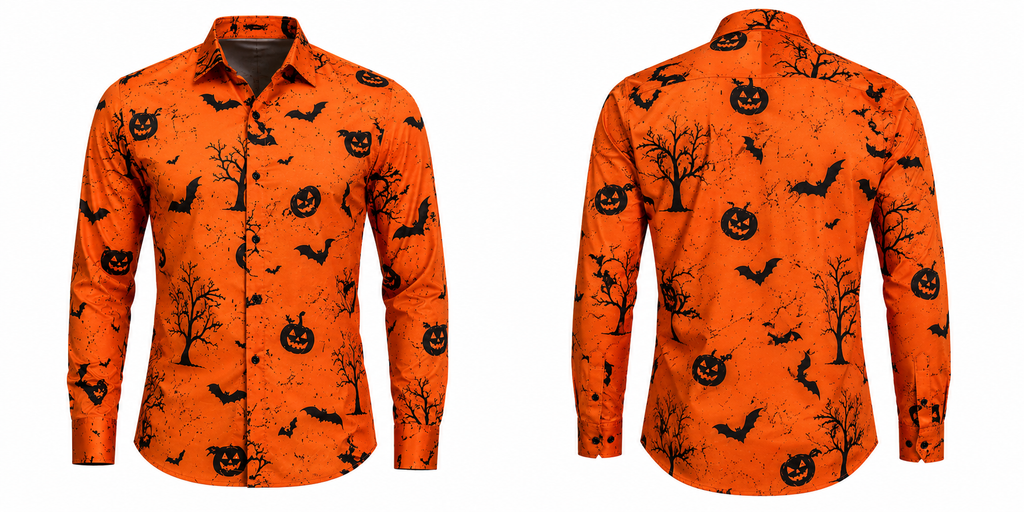 🎃 CAMISA HALLOWEEN PARA HOMBRE — EDICIÓN ESPECIAL